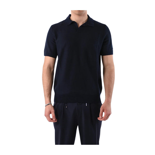Boss Polo Polo Uomo Tempio a V Blu P24-BOSS50511775-404-S - Francavilla Moda